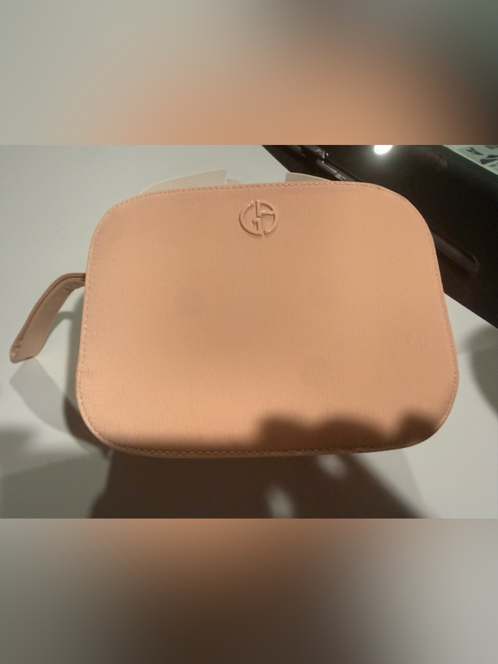Giorgio Armani Blush Peach Small Crossbody